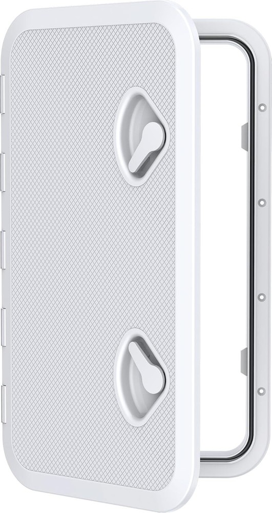 Rectangular Locking Marine Access Hatch - Durable & Weatherproof - 23.9" x 13.9"