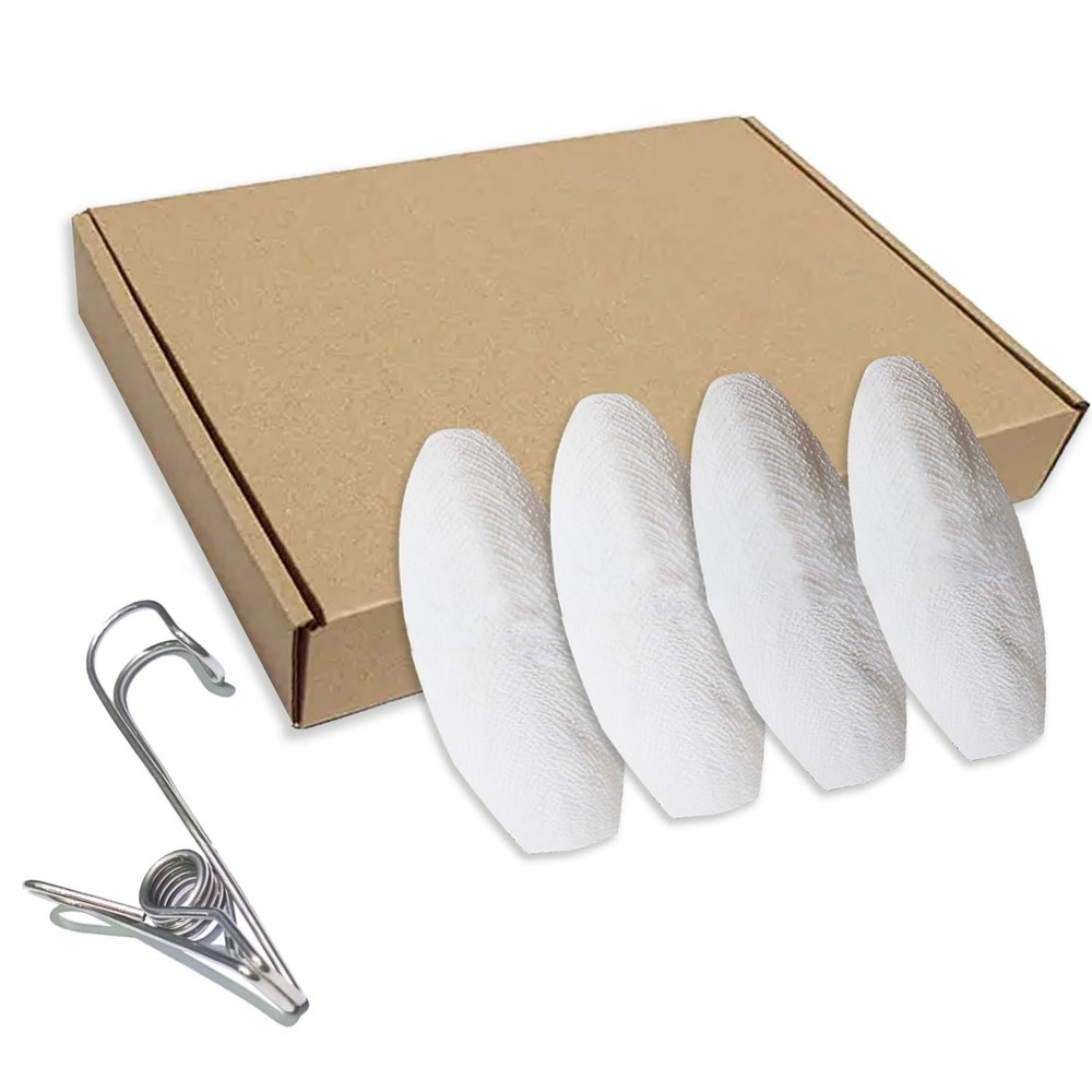 3.5"-4" Cuttlebone for Birds Parakeets, Cuddle Bone with Metal Clip, Cuttlefi...