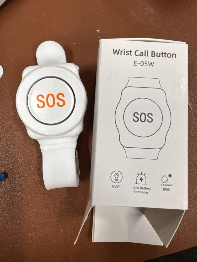 Daytech Wireless Nurse Wrist Call Button Pager System, Waterproof Transmitter