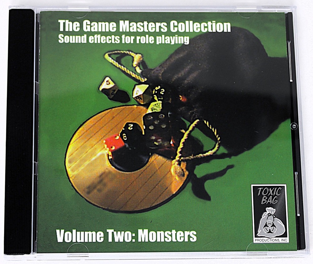 Toxic Bag Game Masters Collection 2 Monsters Sample/Sound FX Library/Sampling CD