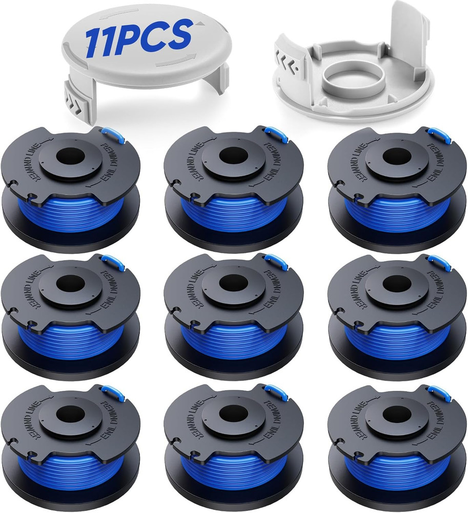 11 Pack Weed Wacker String Replacement Compatible with Ryobi One+ String Trimmer