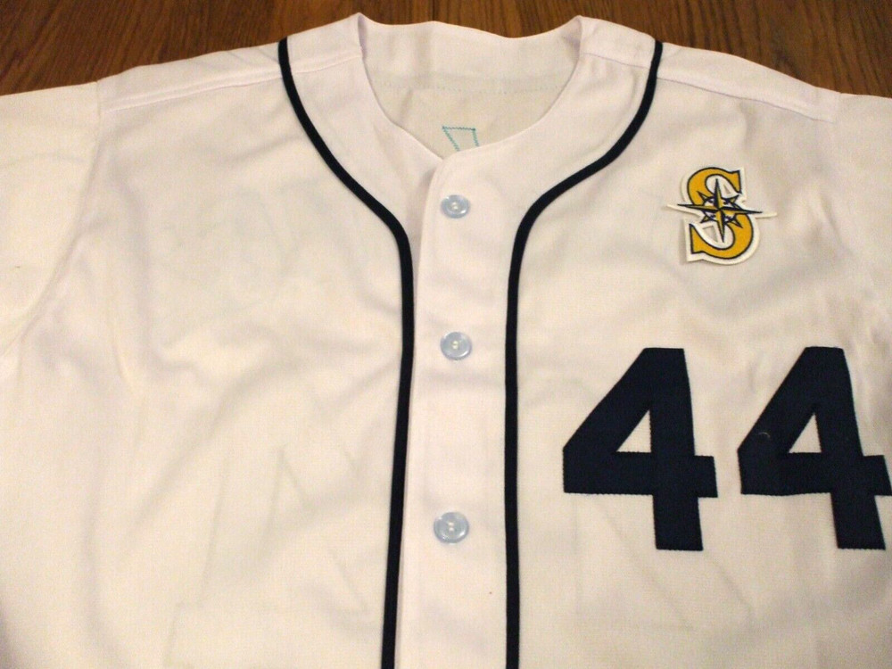 JULIO RODRIGUEZ AUTO SEATTLE MARINERS CUSTOM PRO STYLE BASEBALL JERSEY - JSA