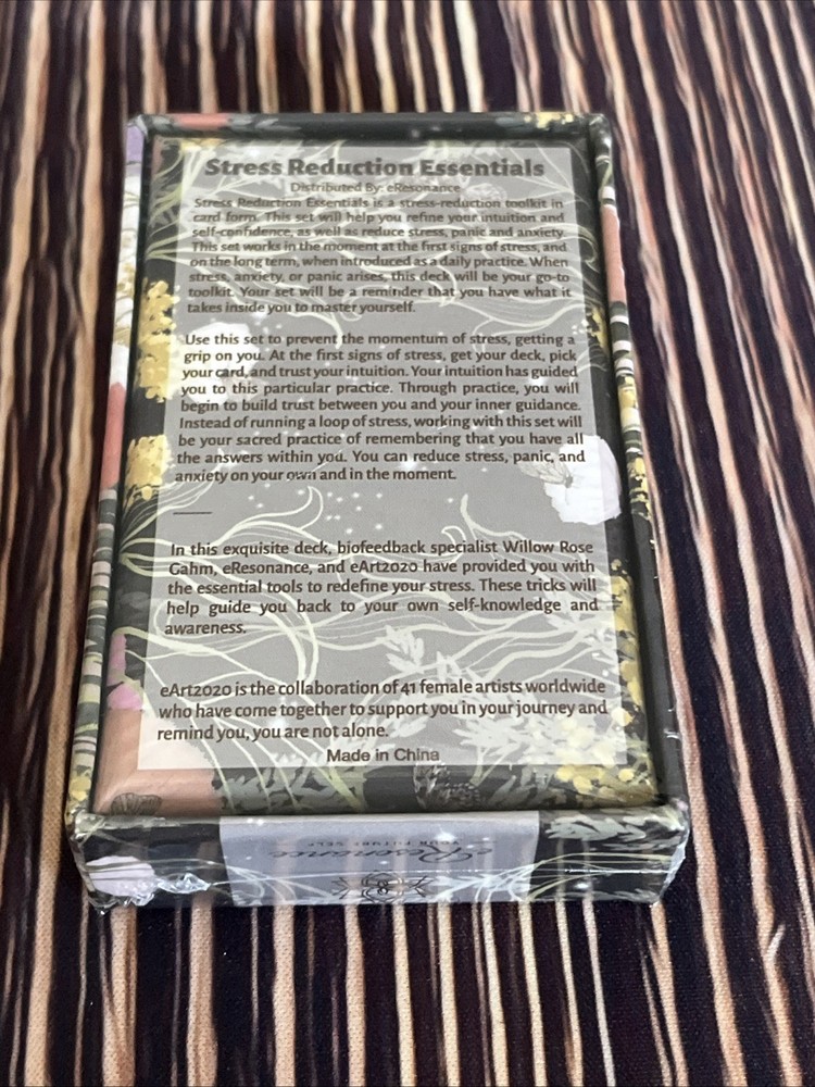 Stress Reduction Essentials Deck New Sealed E Resonance