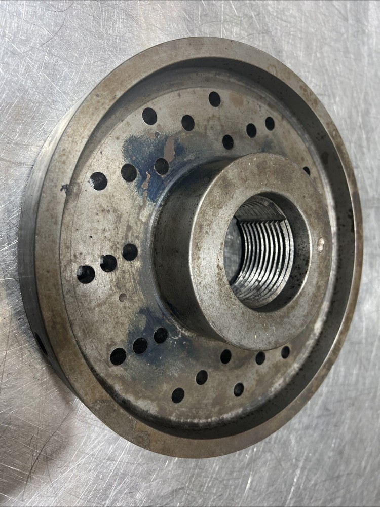 Vintage 9.75” Spindle Mount Lathe Faceplate