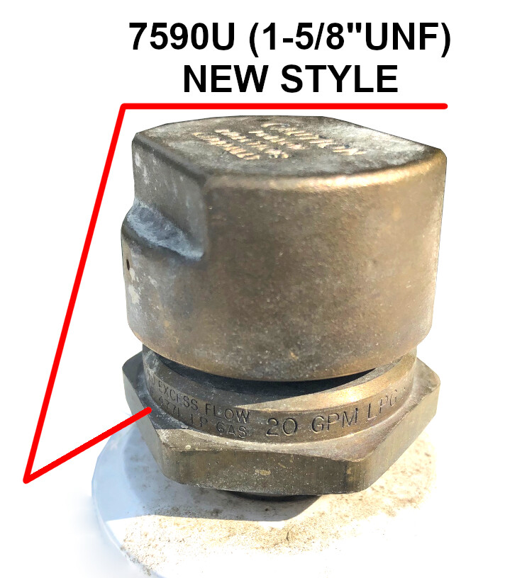 Liquid Propane Transfer Unloading Kit POL Vapor Tank 7590U 7591U 1-5/8"-20 UNF