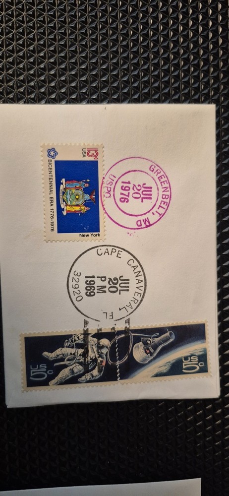 1371 Apollo 8 Moon Orbit 5"X3.5 Multiple on back (Each Different) 10 Per order