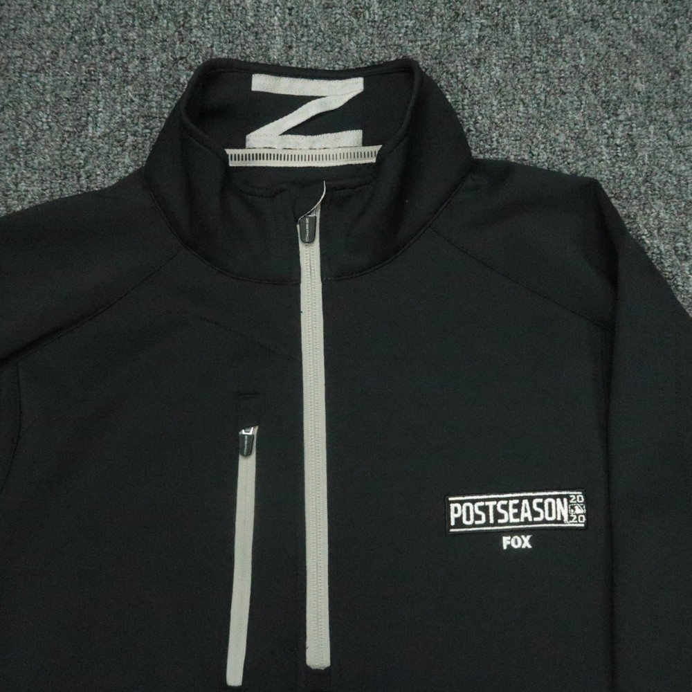 Zero Restriction Pullover Men Small Black Z500 Tour Series Performance Half Zip