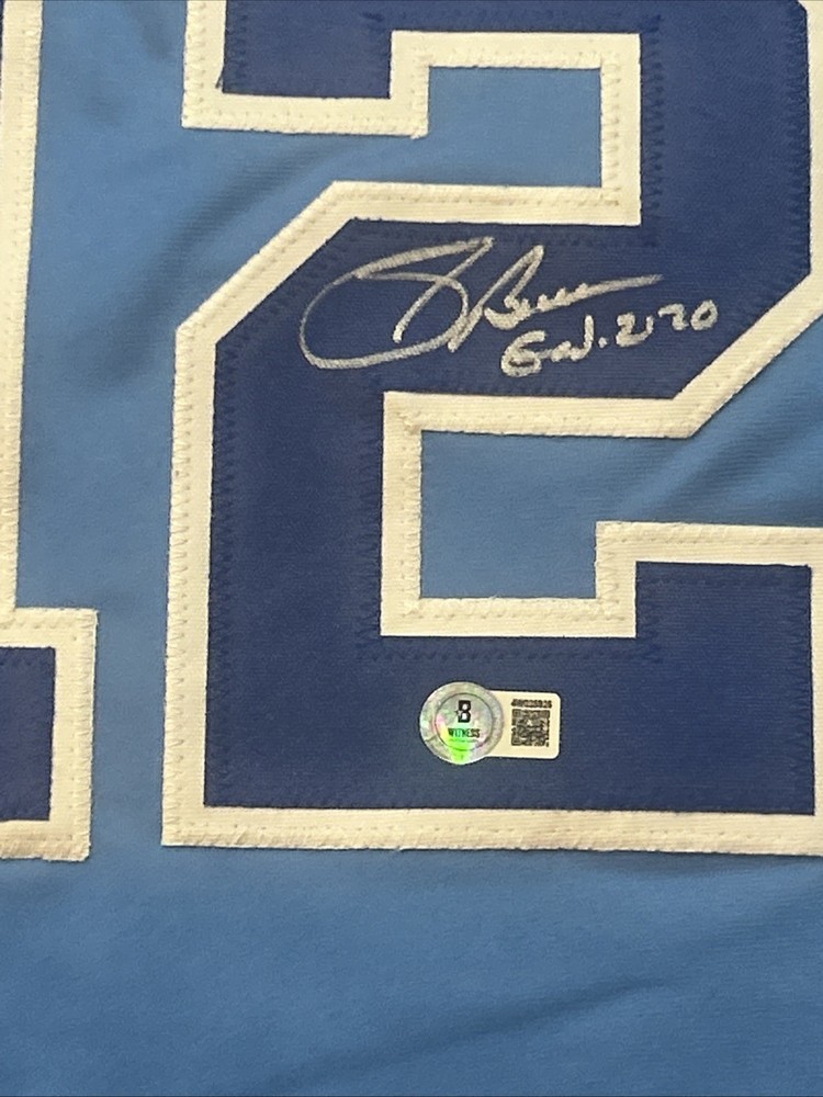 ATLANTA BRAVES- SID BREAM SIGNED AUTOGRAPH JERSEY BECKETT COA BAS
