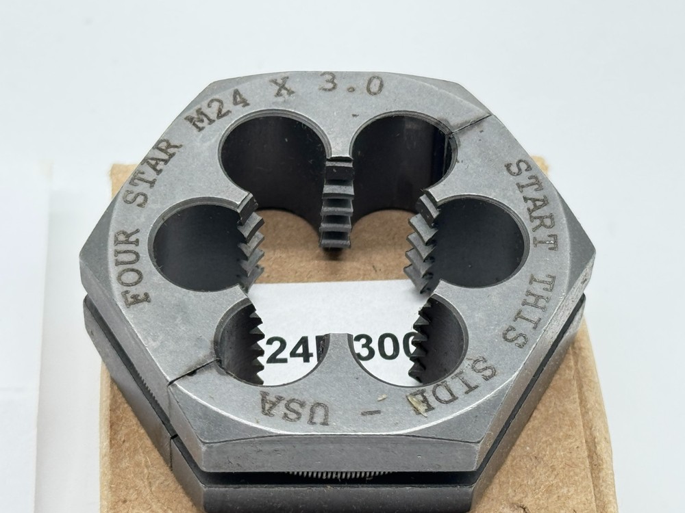 Murray Tools NEW Split Hex Die Thread Chaser M24 X 3.00 USA