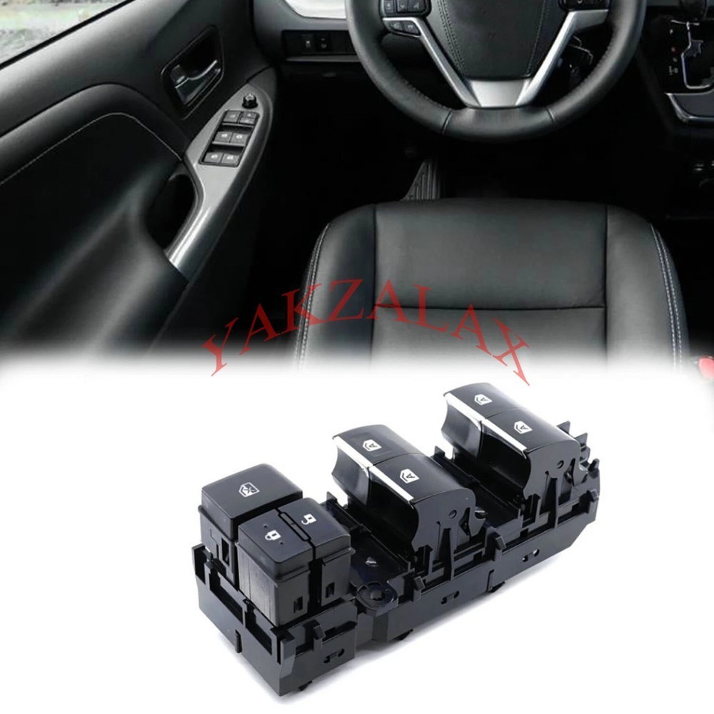 Driver Side Power Window Control Switch 84040-08010 For 2015-2020 Toyota Sienna