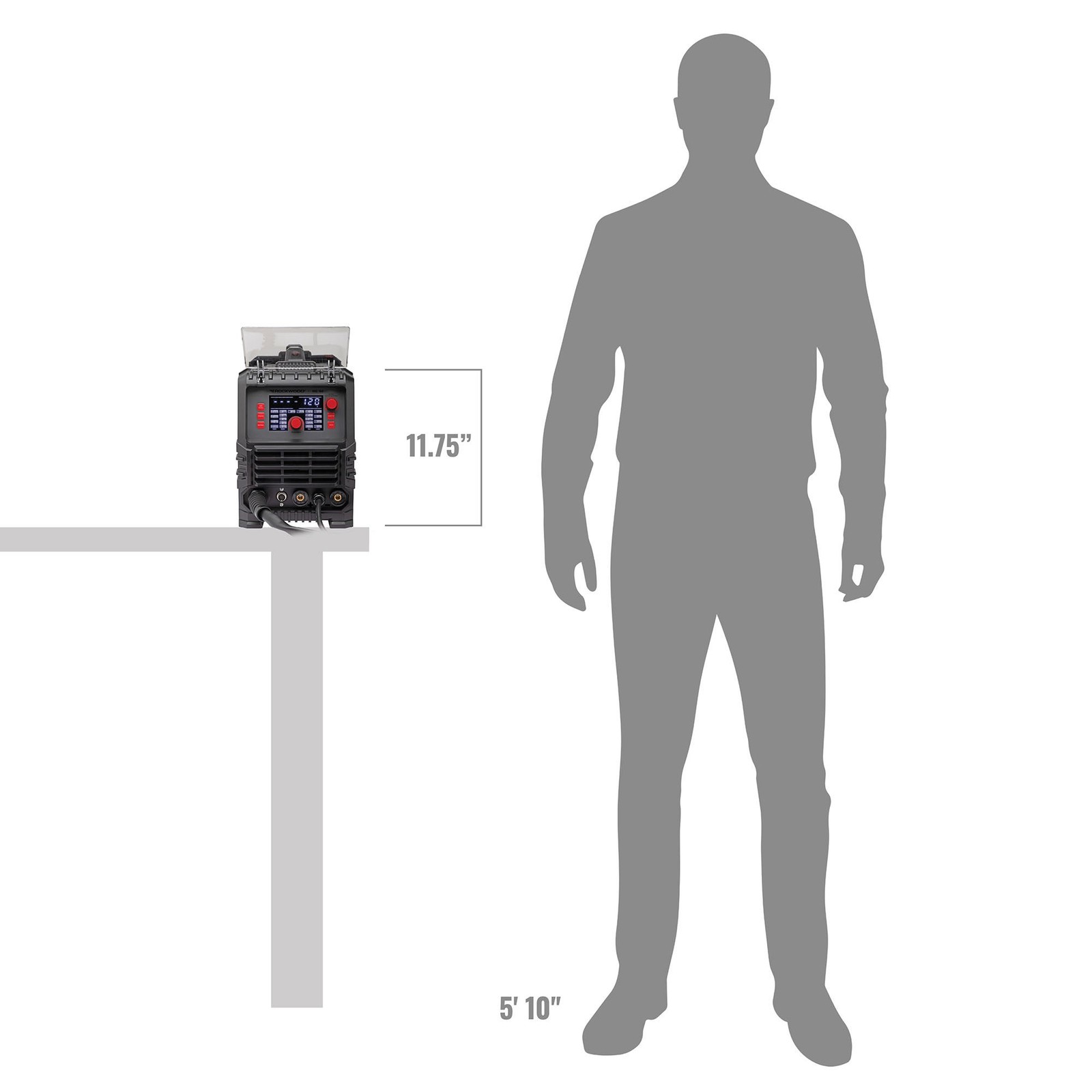 Rockwood MIG 160 Multi-Process Flux Core MIG Welder