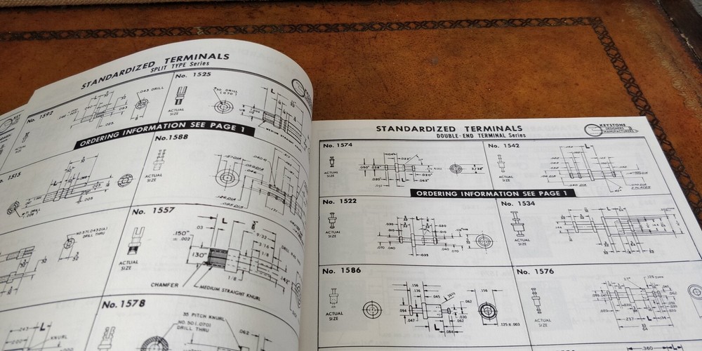 1950's Keystone Electric Corp ~ Catalog ~ Electric components