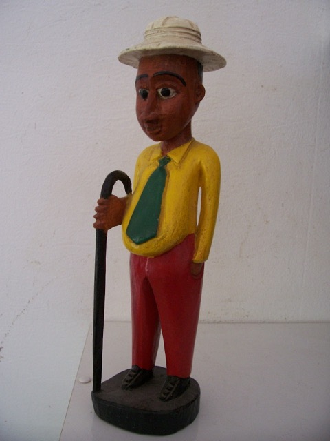 colonial statue. Statue coloniale