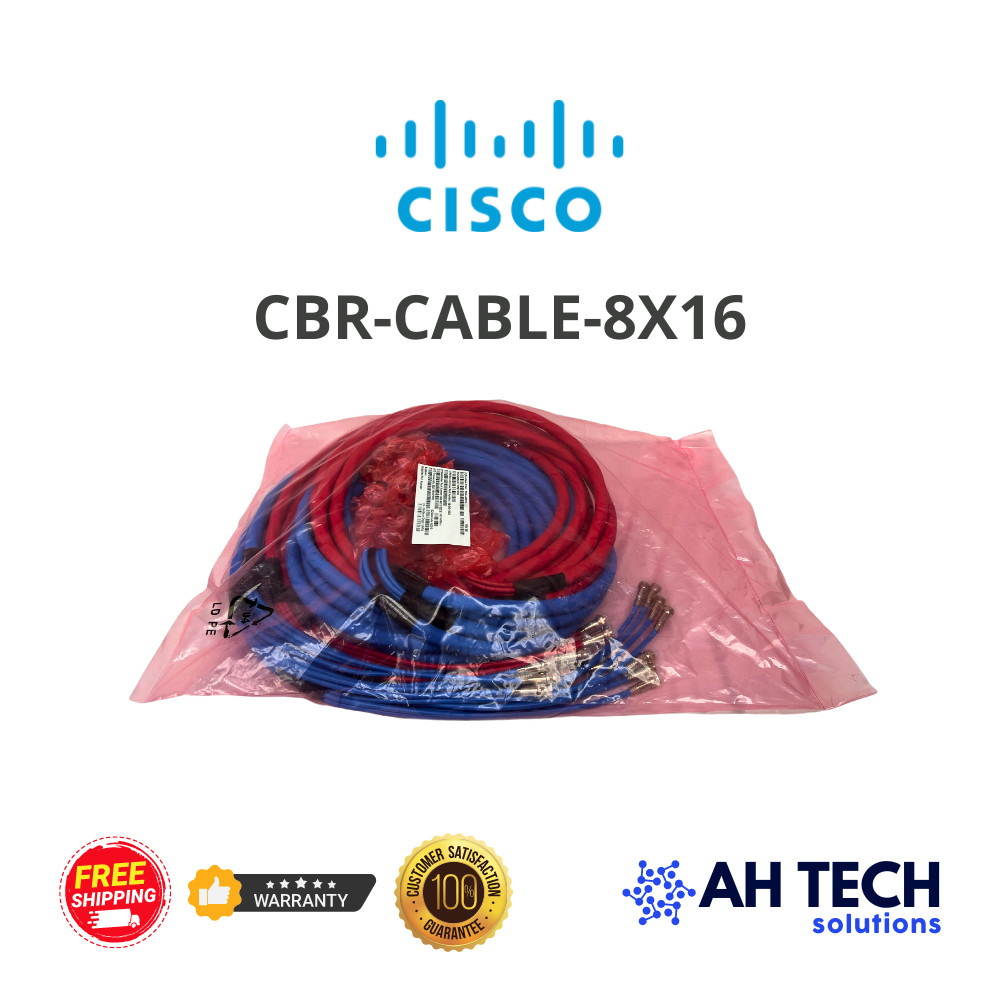 Cisco CBR-CABLE-8X16 Quad-Shield RF Cable Bundle Refurbished *Free Shipping*