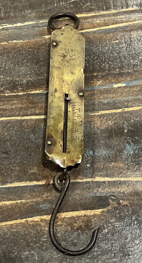 Antique Chatillon's Improved Spring Balance Scale 25lb