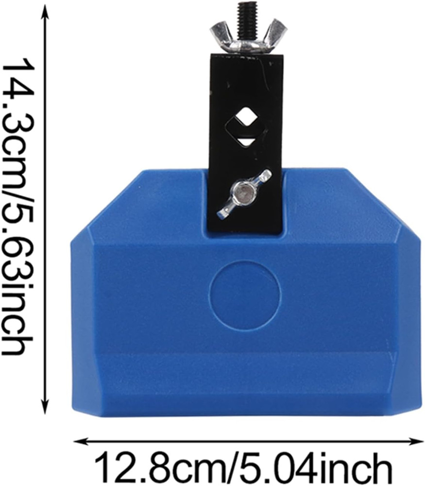 Blue Plastic Percussion Instruments Block Percussion Jam Block