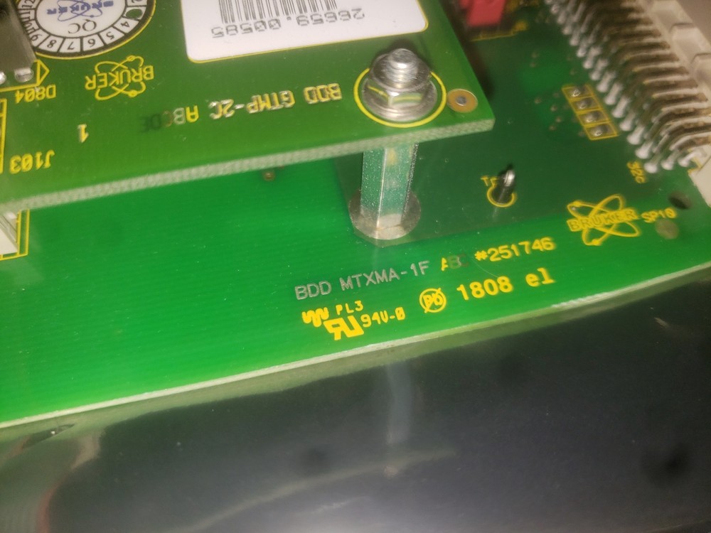 Bruker Microflex BDD MTXMA-1F & BDD GTMP-2D GTSMC-2D Processor Assembly Boards
