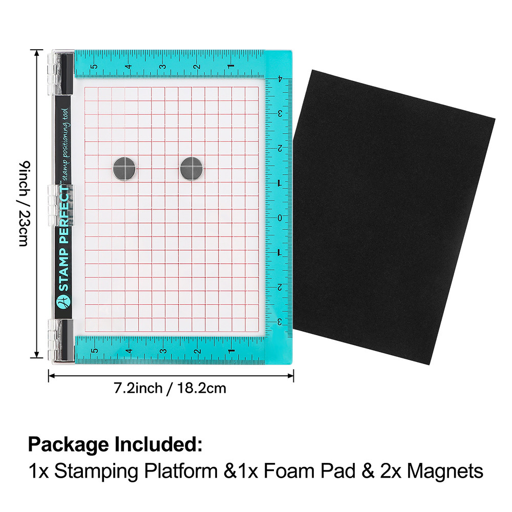 Stamp Positioning Tool Stamping Platform For DIY Scrapbooking Craft Card Making
