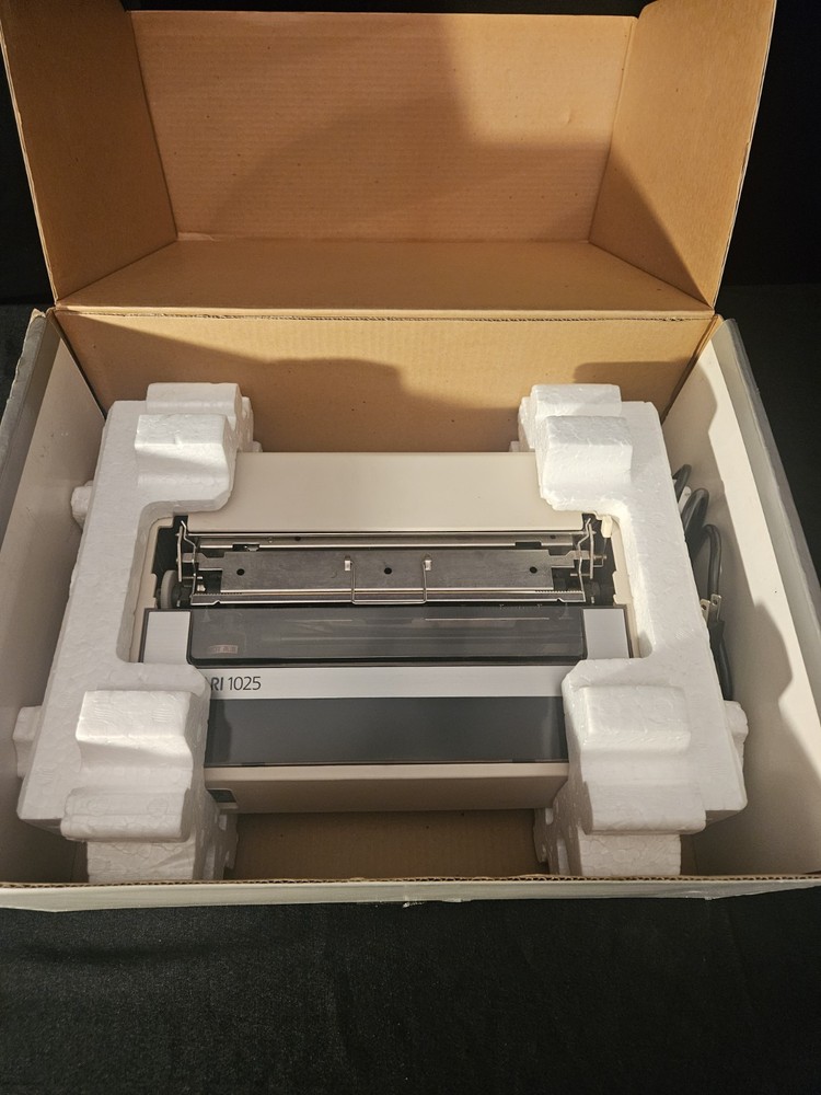 Atari 1025 Printer and Box - Tested Powers On READ