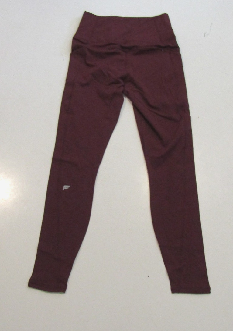 FABLETICS Active Womens Oasis Pureluxe Leggings Pockets Dark Red NWT Size Medium