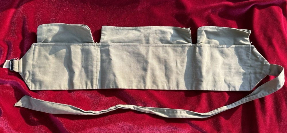 Original WWII "SCHAFFER" SECRET SERVICE Cloth MONEY BELT