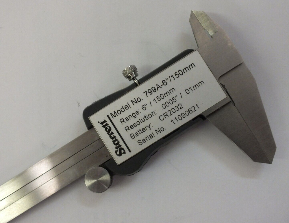 Starrett S766AZ Precision Measuring Tool Kit: 2 Pc Digital Caliper & Micrometer