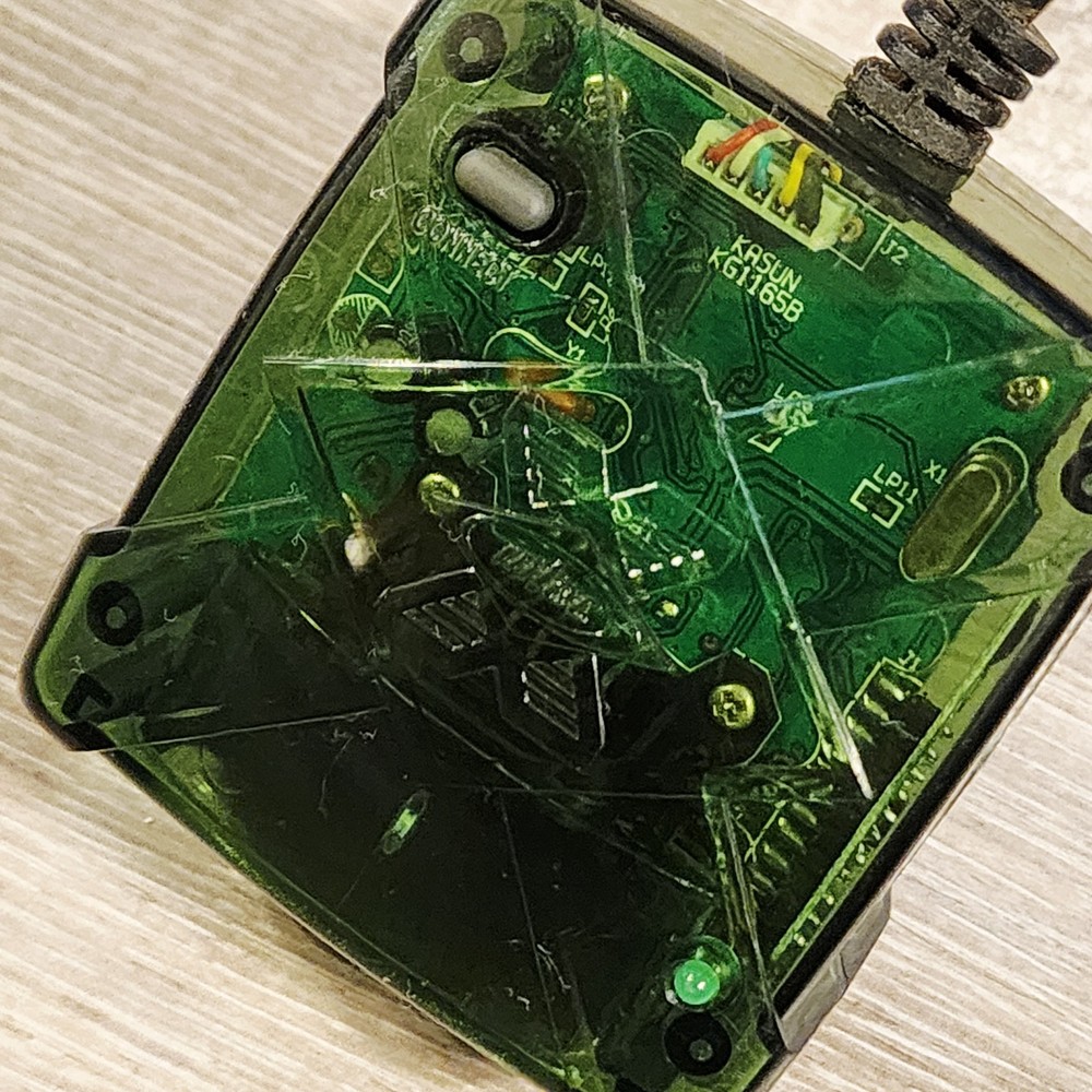 Original Xbox Green Wireless Controller Dongle Adapter Receiver