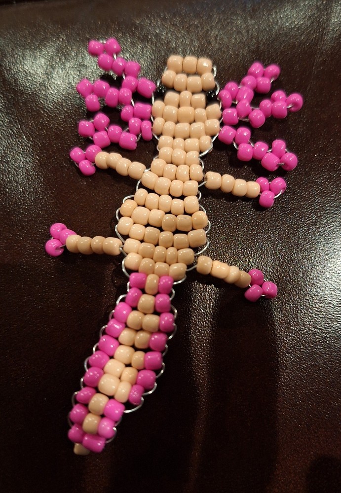 Glass Beaded Axolotl