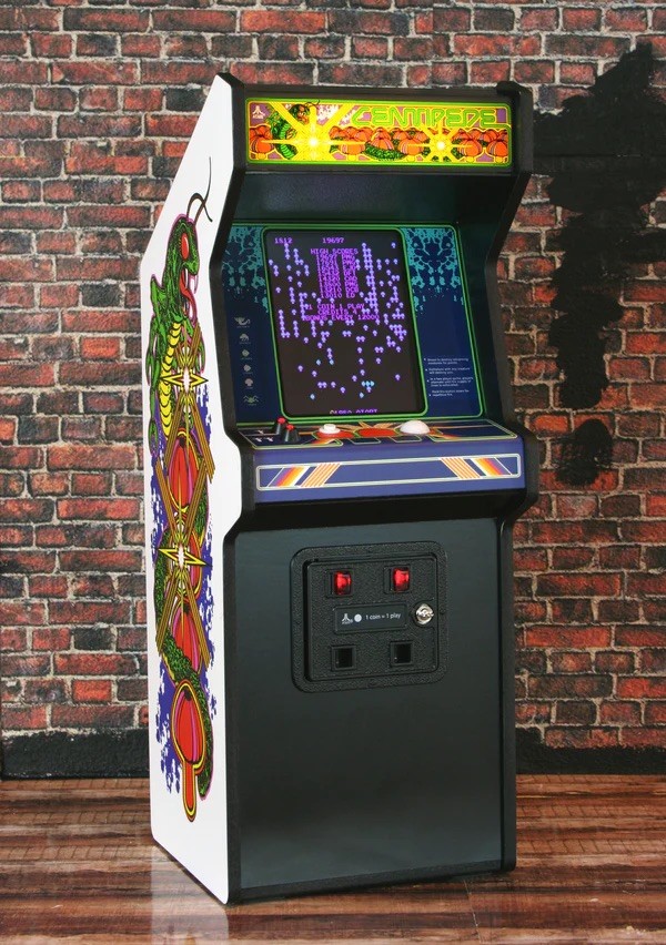 New Wave Toys Replicade Atari Centipede 1/6 Scale Arcade Game