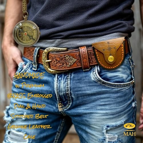 Scout Compass with Oath Message – Solid Brass Scout Compass – Oath Edition 1