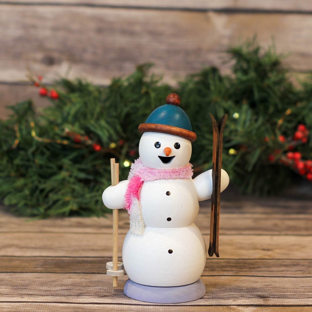Smoker - Snowman with Skis