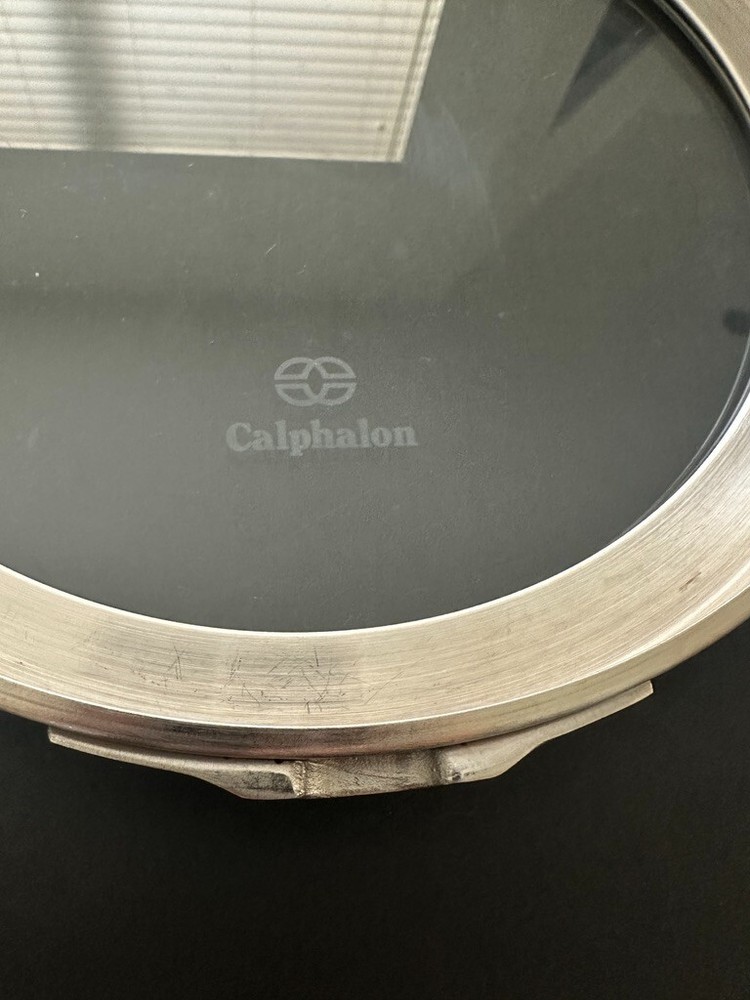 Calphalon Premier Space Saving Flat Glass Lid 8.5" Pan Long Handle Replacement