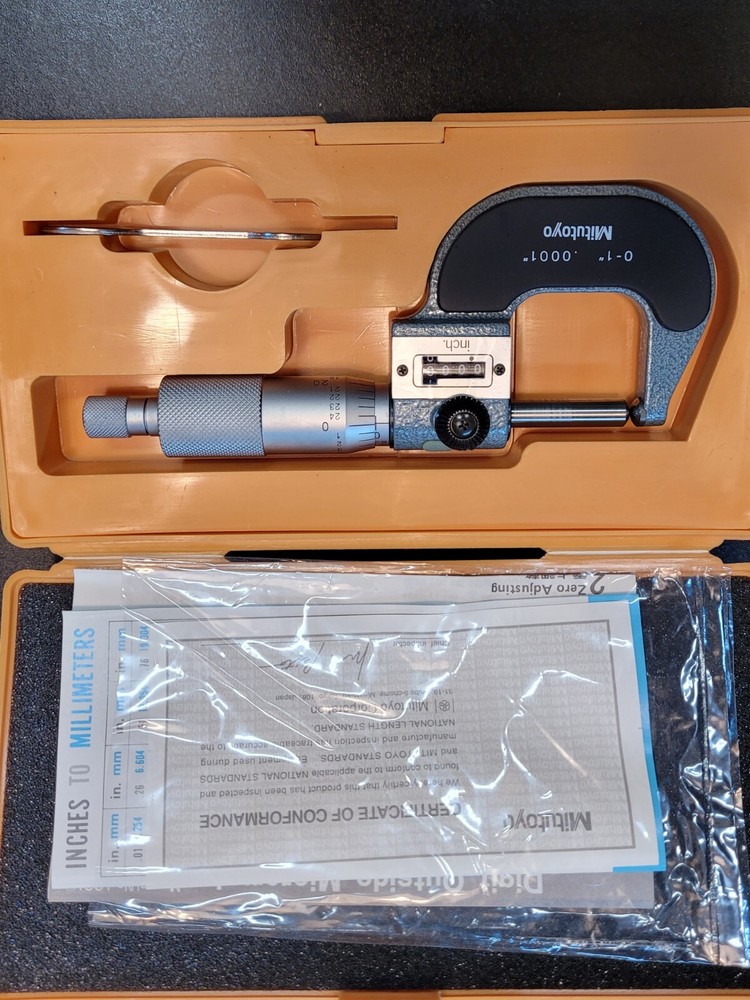 Mitutoyo One Inch Digit Caliper