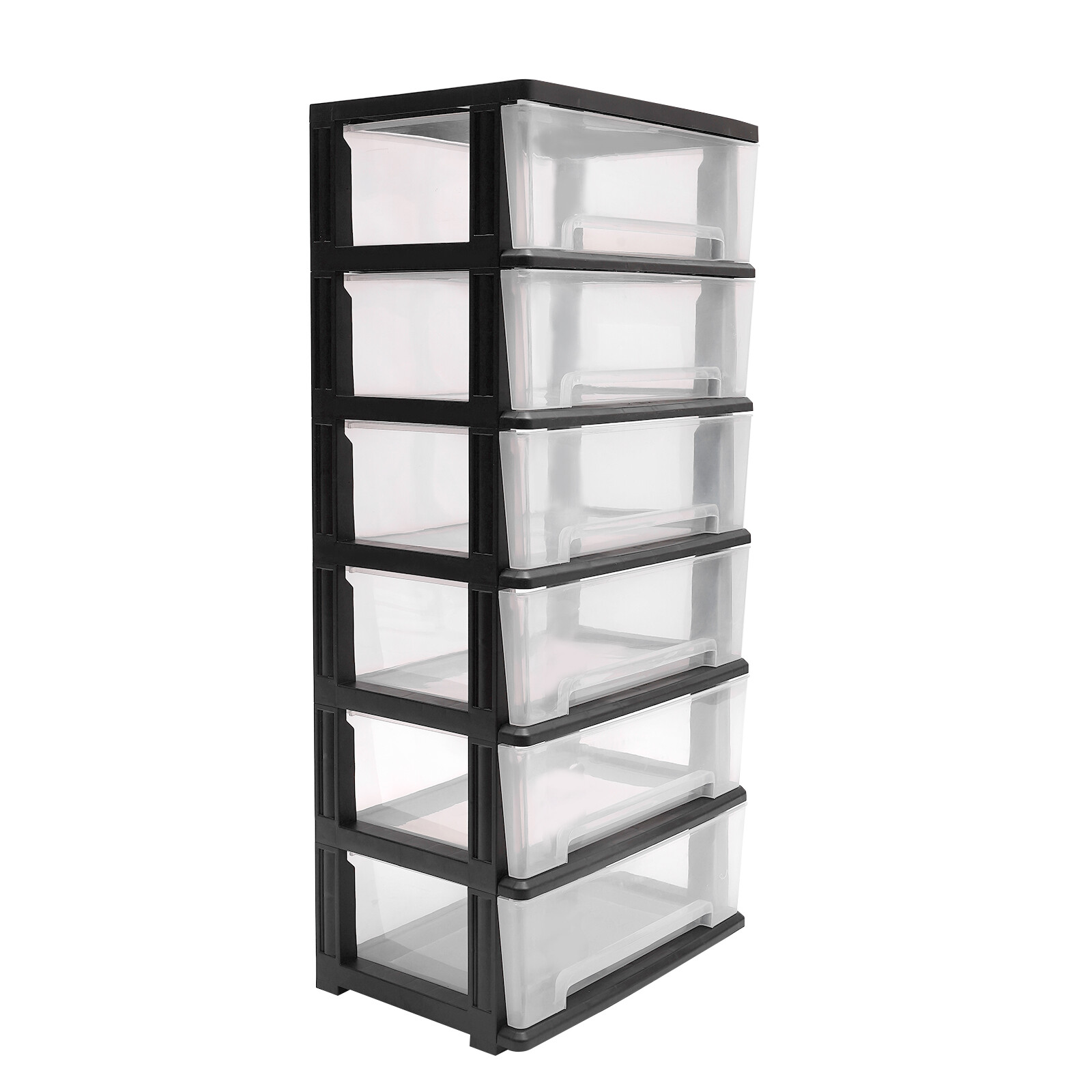 Drawer Cart Wide Tower 6-Drawer Dorm Storage Rolling Organizer For Office USA