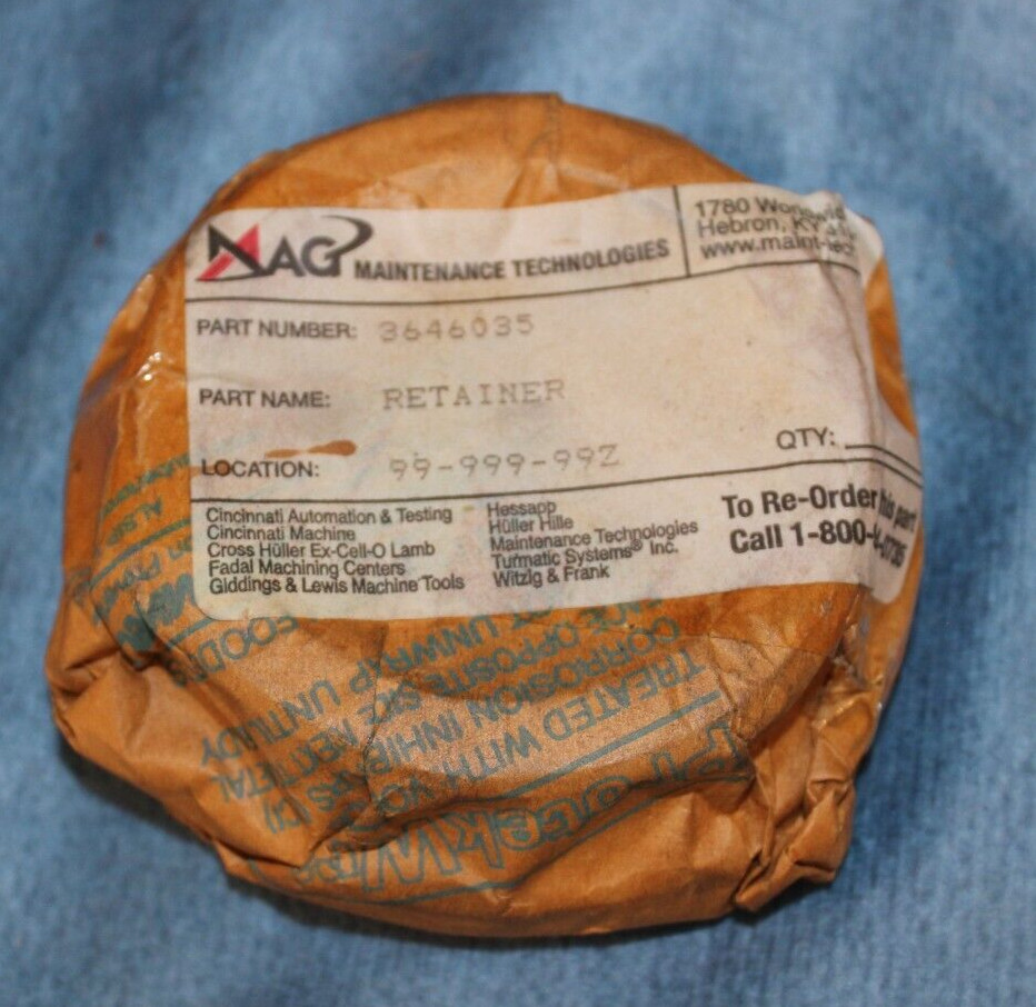 New MAG Retainer 3646035