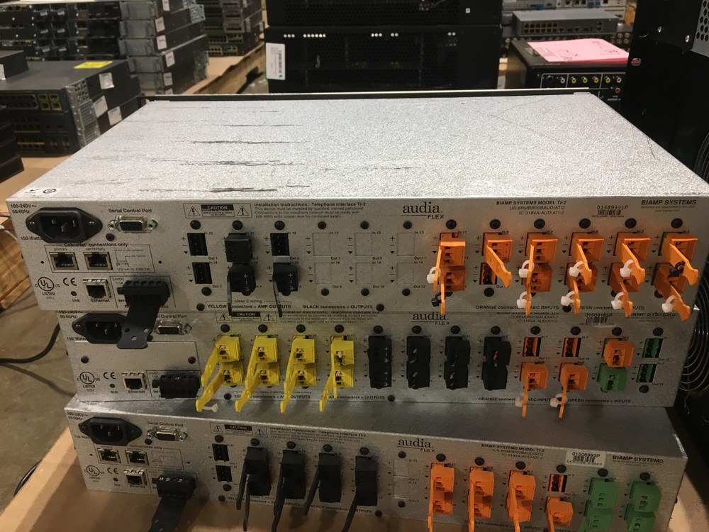 Biamp Systems Audia Flex Model TI-2 Digital Audio Processor