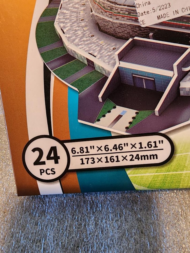 JUVENTUS STADIUM 3D PUZZLE 24 PIECES