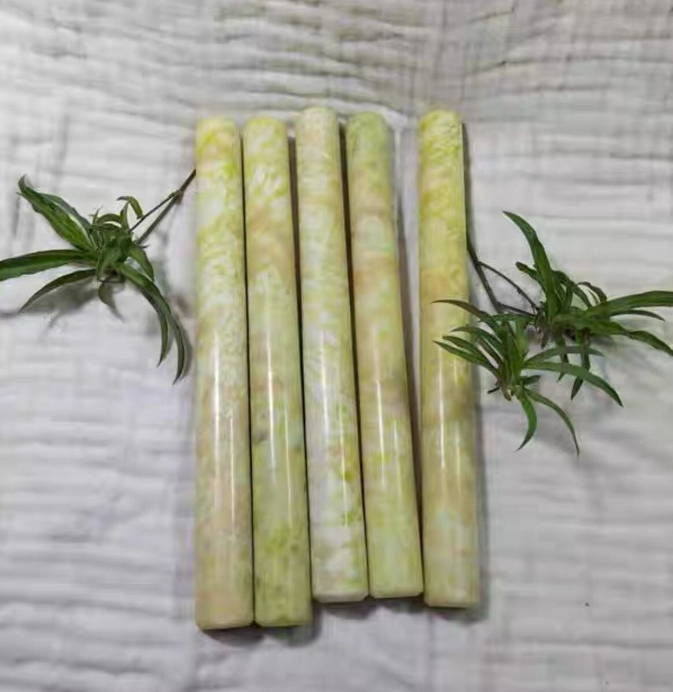 1pc Jadeite Boulder stone Rough Raw Cut rolling pin Jade Specimen - random