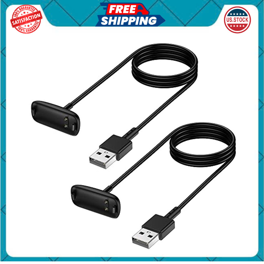 Charger Cable Replacement for Fitbit Inspire 3 (2 Pack/3.3Ft)