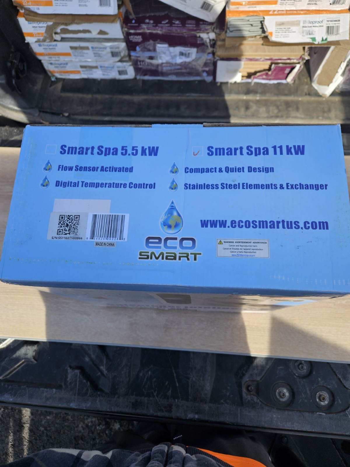 ECO Smart Spa 11KW Inline Electric Spa Heater