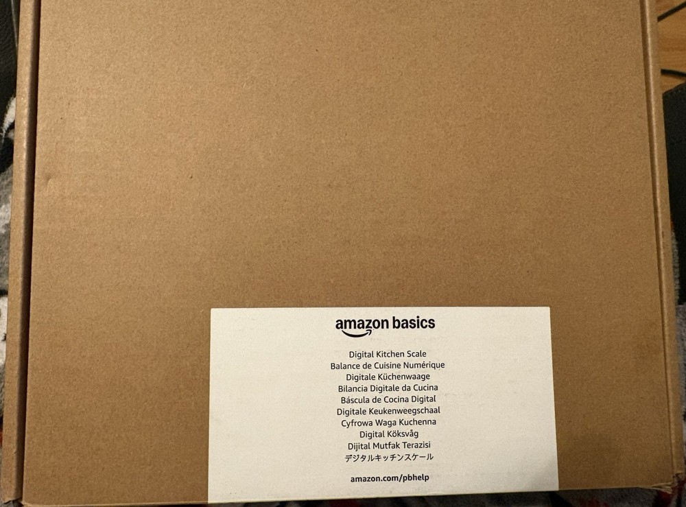 🔥Digital Kitchen Scale W/LCD Display, Tare Function, Multiple Units, NIOB