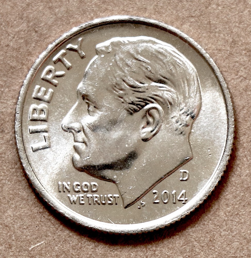 2014 D Roosevelt Dime BU