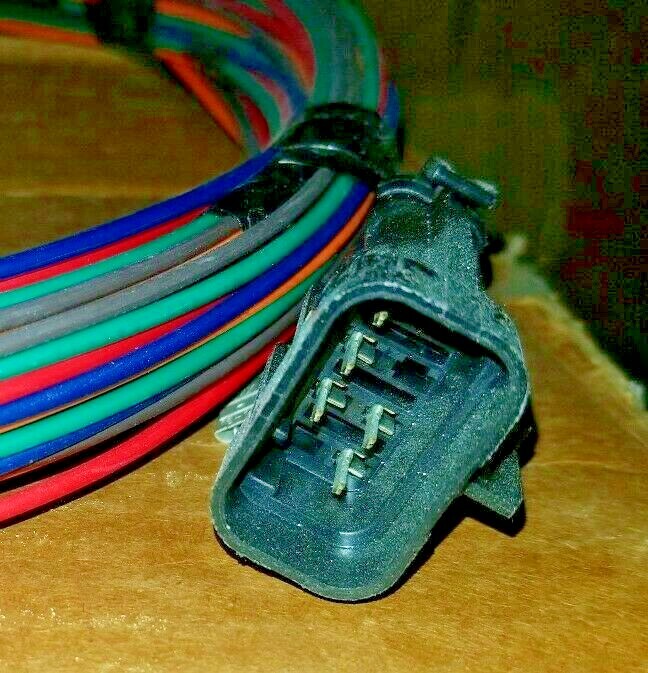 ONAN SILENT REMOTE GAS START SWITCH PANEL HOUR METER & 25' HARNESS 8-PIN PLUG