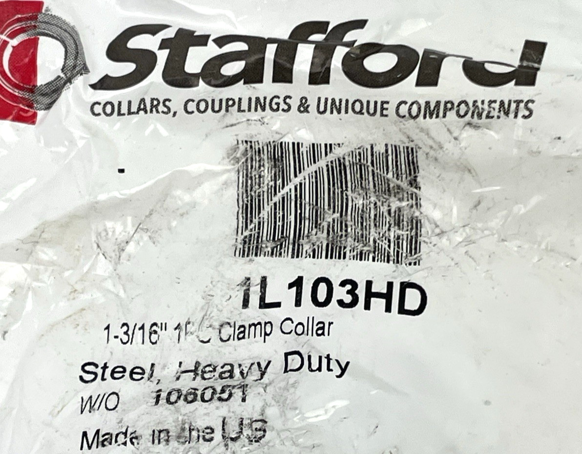 16PC STAFFORD 1-3/16” CLAMP COLLAR 1L103HD HEAVY DUTY US