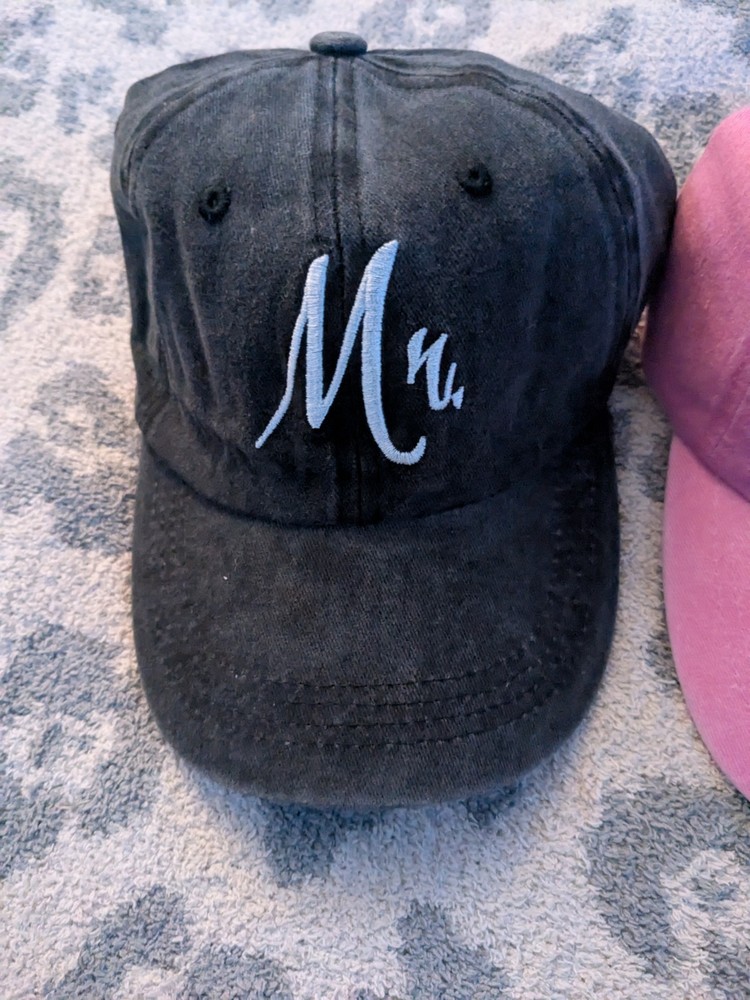 Mr And Mrs Hats Caps Wedding