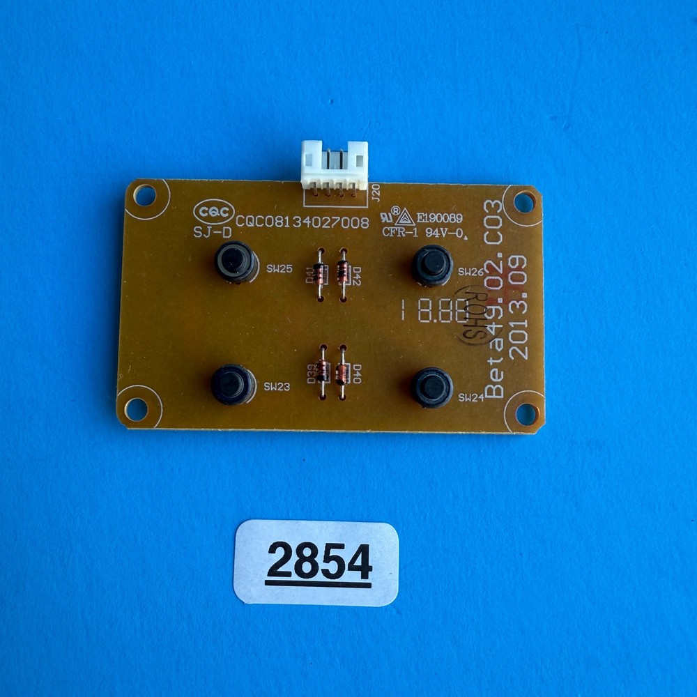 Nektar Impact LX49+ MIDI Keyboard Part: Transpose Octave Switch Button PCB Board