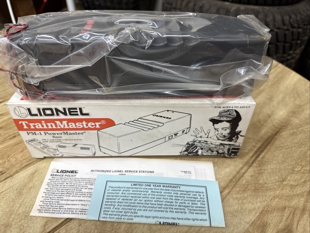 Lionel 6-12867 O PM-1 TrainMaster Command PowerMaster Switch Controller