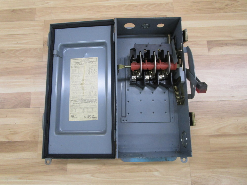 Square D HU363AWK Safety Switch Series E1