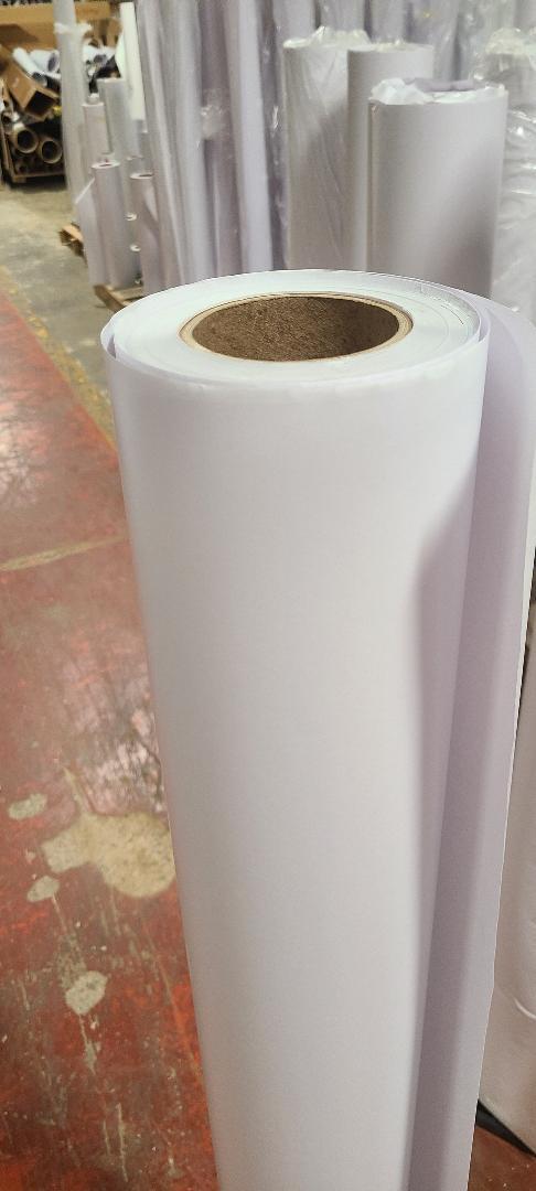 3.0 mil Matte Clear Vinyl Cold Pressure-Sensitive Laminate Self-Adhesive UV 4-YR