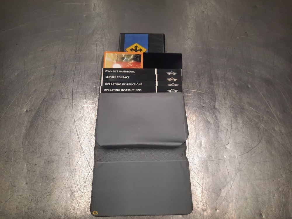 MINI COOPER R52 Owners Handbook 01410159844